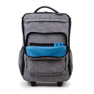 Hopkins Antimicrobial Rolling Medical Backpack • 12"W x 8.5"D x 19"H • 4.7lb Hopkins Antimicrobial Rolling Medical Backpack • 12"W x 8.5"D x 19"H • 4.7lb