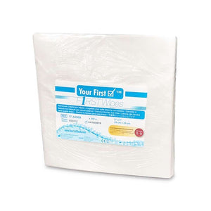First Check™ Nonwoven Wipes, 9" x 9" First Check™ Nonwoven Wipes, 9" x 9"