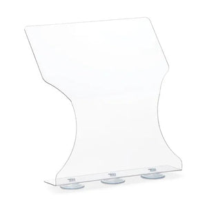 Marketlab Front Suction Cup Splash Guard • 5.25"W x 14"L x 16.1"H Marketlab Front Suction Cup Splash Guard • 5.25"W x 14"L x 16.1"H