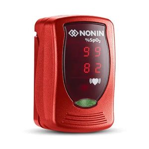 Nonin® Onyx Vantage 1.3"W x 1.27"D x 2.2"H, Nonin® Onyx Vantage • Red Nonin® Onyx Vantage 1.3"W x 1.27"D x 2.2"H, Nonin® Onyx Vantage • Red