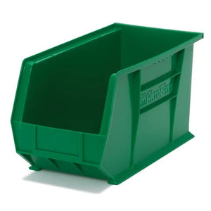 Organizer Bin, 8.25"W x 18"D x 9"H • Green Organizer Bin, 8.25"W x 18"D x 9"H • Green