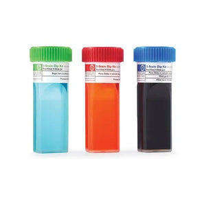 Diff Quick Stain Kits, Prefilled 3-Stain™ 4 Slide Jar Kit Diff Quick Stain Kits, Prefilled 3-Stain™ 4 Slide Jar Kit