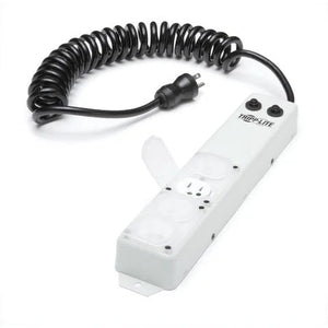 Coil Cord Power Strip • 13.75"L x 2.5"W x 2"H Coil Cord Power Strip • 13.75"L x 2.5"W x 2"H