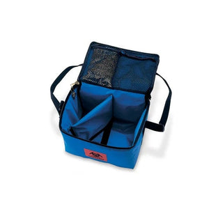 Small Duo-Compartment Locking Tote • 10.25"W x 7.25"D x 8"H Small Duo-Compartment Locking Tote • 10.25"W x 7.25"D x 8"H
