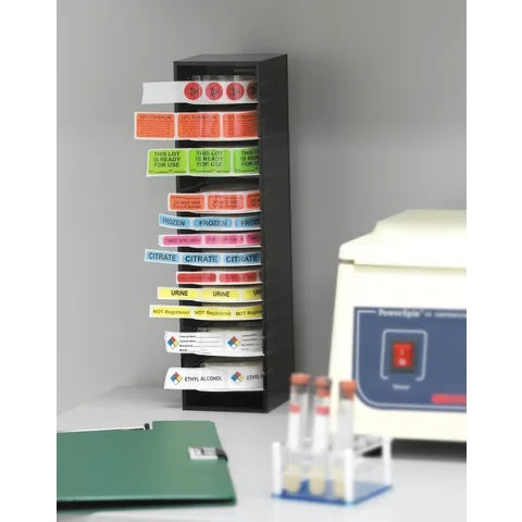 Marketlab Wall-Mount Label Tower • 3.75"W x 4"D x 14.625"H