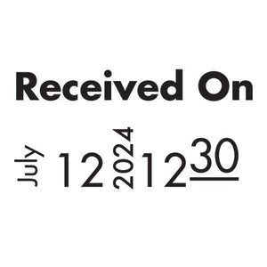"RECEIVED ON" Labels • White "RECEIVED ON" Labels • White