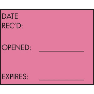 "Received On" For 6706, Fl Pink -1,000/roll-6rolls "Received On" For 6706, Fl Pink -1,000/roll-6rolls