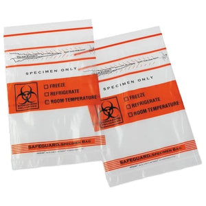 Biohazard TearZone® Bags • 6"W x 9"H Biohazard TearZone® Bags • 6"W x 9"H