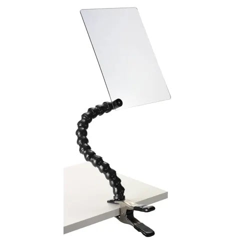 Marketlab Safety Shield with Gooseneck, Clamp-On • 14"L Gooseneck