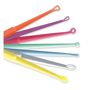 Safe Ear Curettes™, Variety Pack • 15 white and 10 each of all other colors Safe Ear Curettes™, Variety Pack • 15 white and 10 each of all other colors