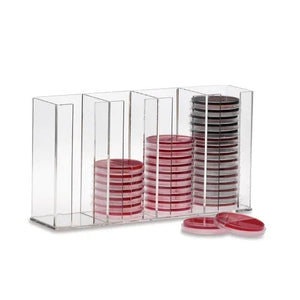 Multi-Place Media Dish Holder, 4-Place • 16"W x 4"D x 9"H Multi-Place Media Dish Holder, 4-Place • 16"W x 4"D x 9"H