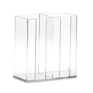 Multi-Place Media Dish Holder, 2-Place • 8"W x 4"D x 9"H Multi-Place Media Dish Holder, 2-Place • 8"W x 4"D x 9"H