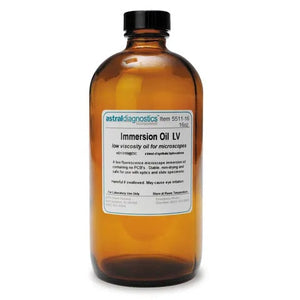 Low Viscosity Immersion Oil, 16oz Low Viscosity Immersion Oil, 16oz