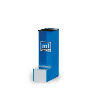 Blue Acrylic Culture Tube Dispenser, Holds 12mm x 75mm Tubes • 3.25"W x 4"D x 12"H Blue Acrylic Culture Tube Dispenser, Holds 12mm x 75mm Tubes • 3.25"W x 4"D x 12"H