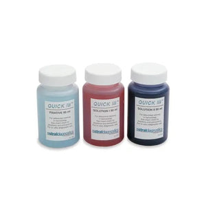 Quick III™ Hematology Staining Solutions, Stat-Pak • 3oz each Quick III™ Hematology Staining Solutions, Stat-Pak • 3oz each