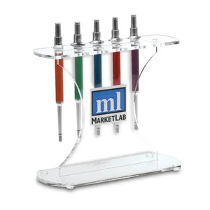 Pipettor Rack, 10-Place Designer • 9.5"W x 4"D x 8.25"H Pipettor Rack, 10-Place Designer • 9.5"W x 4"D x 8.25"H