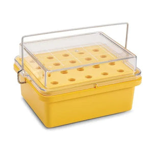 Mini Cooler • -20°C • Yellow, Fits Twenty 1.5mL Tubes Mini Cooler • -20°C • Yellow, Fits Twenty 1.5mL Tubes