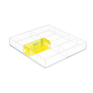 10-Place Rack • Holds 600-900 tubes • 21.5"W x 20"L x 2.5"H 10-Place Rack • Holds 600-900 tubes • 21.5"W x 20"L x 2.5"H