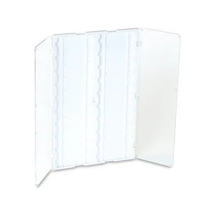SlideFolder™ • Holds 20 • 11.5"L x 7.5"W x 0.5"H, White SlideFolder™ • Holds 20 • 11.5"L x 7.5"W x 0.5"H, White