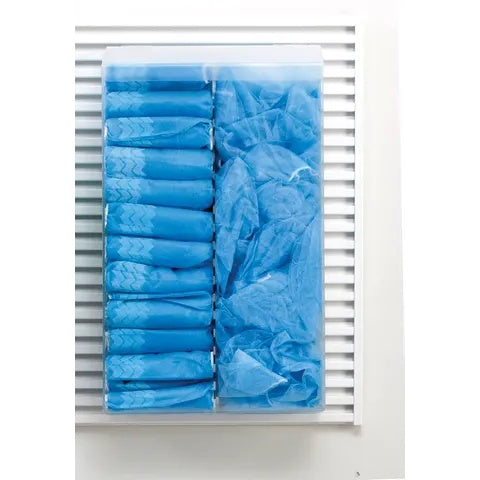 Cap & Shoe Cover Bulk Dispenser • 12.375"W x 4.5"D x 20.625"H