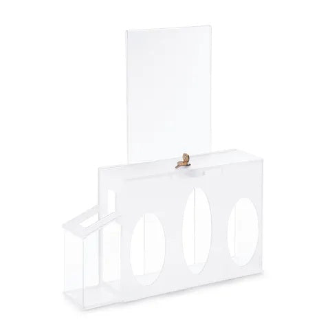 With Portrait Sign Holder • 18.5"W x 4.625"D x 22.375"H