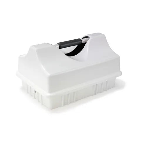 Tray Lid & White Phlebotomy Tray with 13mm Rack