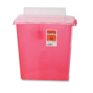 Sharps Containers, 12qt • 13.75"W x 6"D x 16.25"H Sharps Containers, 12qt • 13.75"W x 6"D x 16.25"H