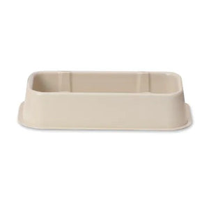 Dishes with Adhesive Bottom, for 12qt Sharps Container • 12"W x 5.5"D x 2.75"H Dishes with Adhesive Bottom, for 12qt Sharps Container • 12"W x 5.5"D x 2.75"H