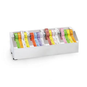 Metal Medication Label Tape Dispenser, Holds 16 Rolls Metal Medication Label Tape Dispenser, Holds 16 Rolls