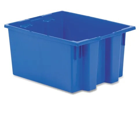 Nesting and Stacking Totes 15.5"W x 19.5"L x 10"H • Blue