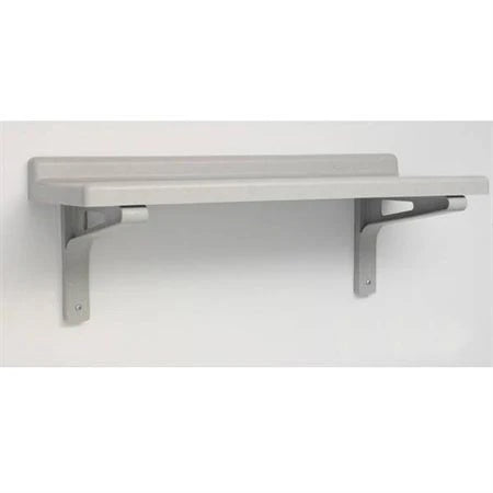 Easy-Clean Polypropylene Solid Shelf, 48"W x 14"D