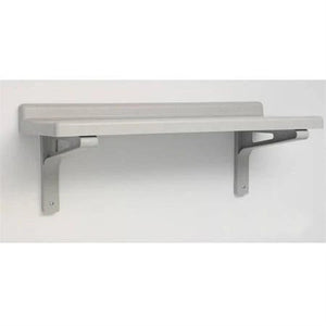 Easy-Clean Polypropylene Solid Shelf, 48"W x 14"D Easy-Clean Polypropylene Solid Shelf, 48"W x 14"D