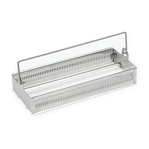 Stainless Steel Stain Trays and Dishes, 60-Slide Tray and Handle Stainless Steel Stain Trays and Dishes, 60-Slide Tray and Handle