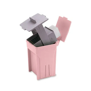 Stain Train Jars • 2.5"L x 3"W x 4"H, Pink Stain Train Jars • 2.5"L x 3"W x 4"H, Pink