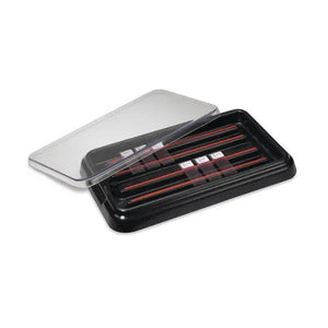 Slide Stain Trays Clear Lid • 14.5"L x 8.75"W x 1.75"H Slide Stain Trays Clear Lid • 14.5"L x 8.75"W x 1.75"H