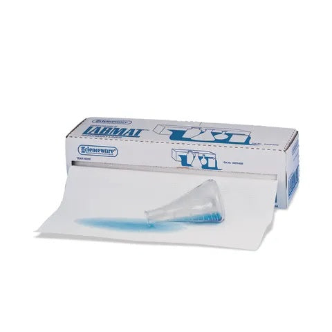 Labmat™ White Liner, 50'L x 20"W Roll • 83.5 sq ft