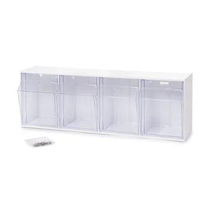Phlebotomy Replenishment Station Accessories, 4-Multi Bin Unit with Fasteners Phlebotomy Replenishment Station Accessories, 4-Multi Bin Unit with Fasteners