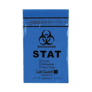 STAT Bags • 6"W x 9"H • Blue STAT Bags • 6"W x 9"H • Blue