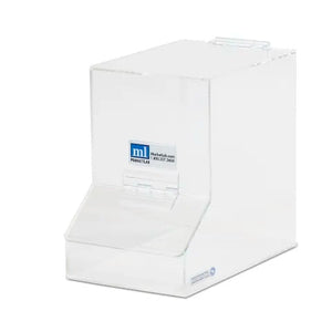 Acrylic Dispensing Bin, Medium • 6"W x 10"D x 9"H Acrylic Dispensing Bin, Medium • 6"W x 10"D x 9"H