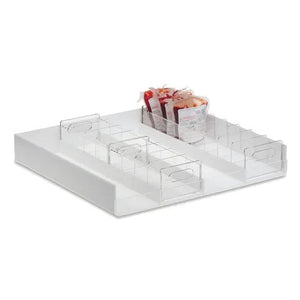 Marketlab Blood Bag Rack Organizer, Holds up to four 9620 or eight 9197 • 21.37"W x 19.56"L x 3.19"H Marketlab Blood Bag Rack Organizer, Holds up to four 9620 or eight 9197 • 21.37"W x 19.56"L x 3.19"H