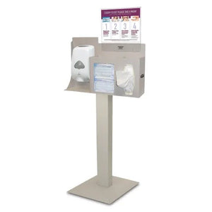 Bowman No-Lock Touchless Hygiene System with Sign, ABS • Beige • Landscape Bowman No-Lock Touchless Hygiene System with Sign, ABS • Beige • Landscape
