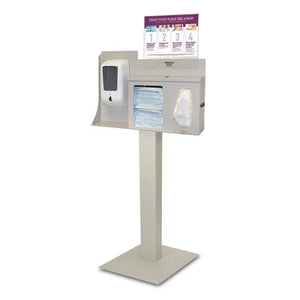 Bowman Single-Lock Touchless Hygiene System with Sign, ABS • Beige • Landscape Bowman Single-Lock Touchless Hygiene System with Sign, ABS • Beige • Landscape