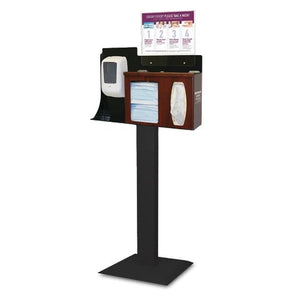 Bowman Single-Lock Touchless Hygiene System with Sign, ABS • Cherry • Landscape Bowman Single-Lock Touchless Hygiene System with Sign, ABS • Cherry • Landscape