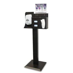 Bowman Touchless Locking Hygiene Center System • 22.25"W x 17.00"L x 57.98"H Bowman Touchless Locking Hygiene Center System • 22.25"W x 17.00"L x 57.98"H