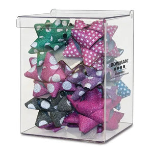 Top Dispensing Bulk Dispenser, Single • Mini • PETG • 6"W x 5.22"D x 8"H Top Dispensing Bulk Dispenser, Single • Mini • PETG • 6"W x 5.22"D x 8"H