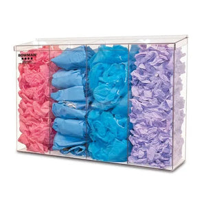 Top Dispensing Bulk Dispenser, Quad • Tall • PETG • 24.89"W x 5.79"D x 17"H Top Dispensing Bulk Dispenser, Quad • Tall • PETG • 24.89"W x 5.79"D x 17"H