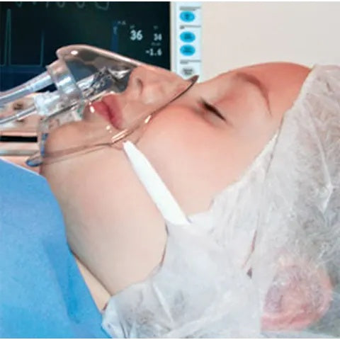 Capnoxygen® Sampling Mask, Pediatric • Female Luer