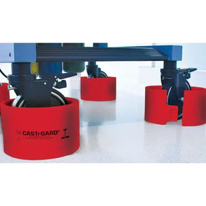 CASTrGARD Wheel Guards Red CASTrGARD Wheel Guards Red