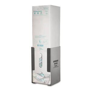 Bowman Stainless Surgical Hand/Nail Brush Dispenser • 5.31"W x 5.31"D x 9.03"H Bowman Stainless Surgical Hand/Nail Brush Dispenser • 5.31"W x 5.31"D x 9.03"H