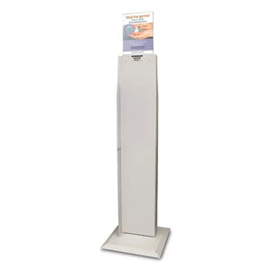 Bowman Dual-Sided Floor Stand with Sign Holder • 17"W x 17"D x 52.96"H Bowman Dual-Sided Floor Stand with Sign Holder • 17"W x 17"D x 52.96"H